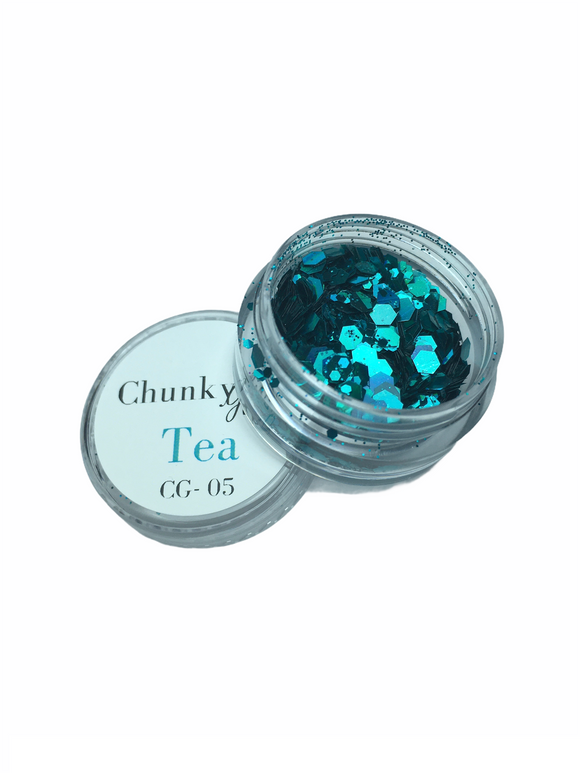 Chunky Glitter Tea