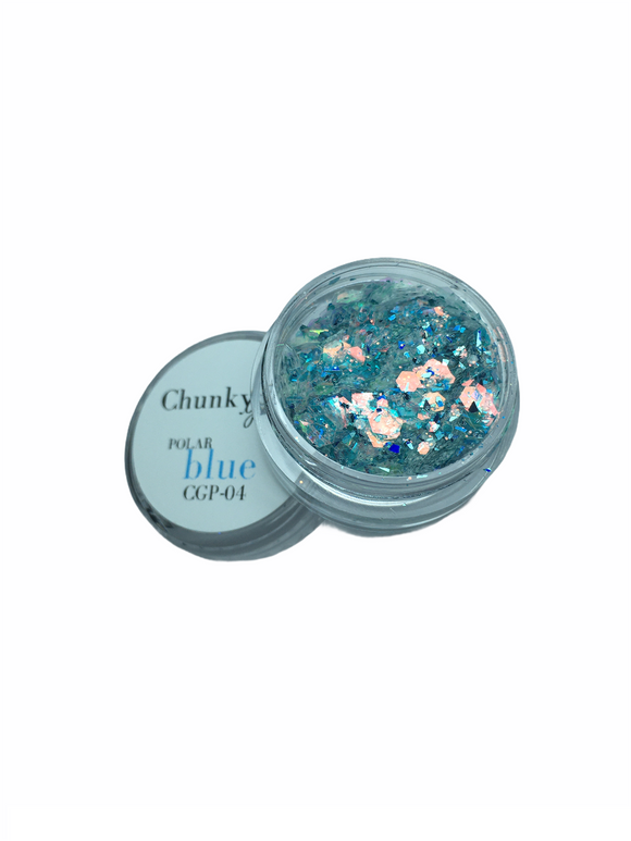 Chunky Glitter POLAR blue