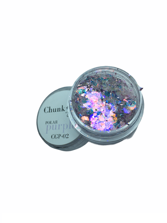 Chunky Glitter POLAR purple