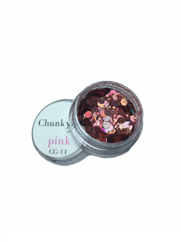 Chunky Glitter pink
