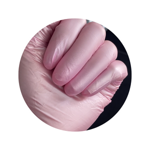 Nitril Handschuh Pearl Rose