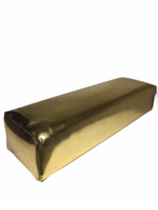 Handauflage Kunstleder Gold