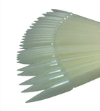 Stiletto Muster Tip Display  Fächer natur mit Ring